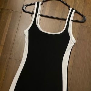 Zara midi bodycon dress